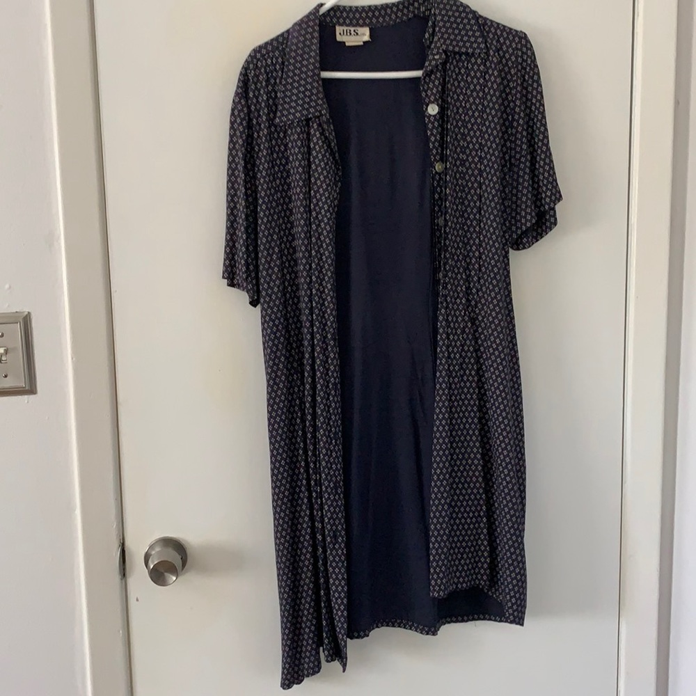 Vintage button down dress